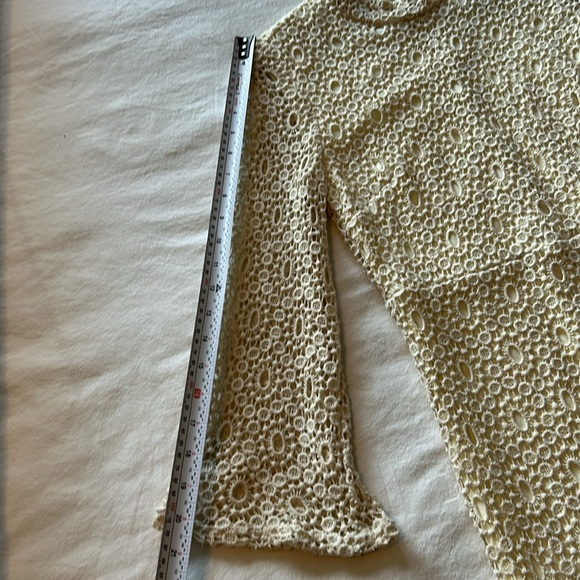 Cooperative Cream Sheath Dress with Bell Sleeves size 4 - Picture 7 of 8